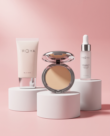 CC Cream + Bronzer + Vitamin E Serum