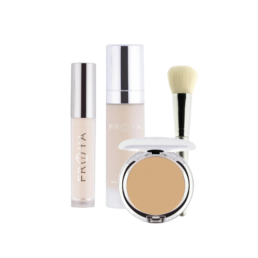 Basesminke med Bronzer - Kit